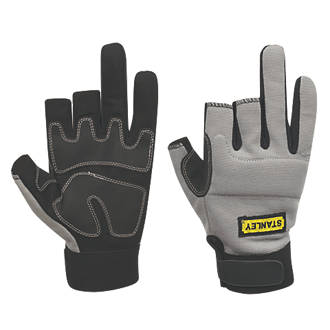 Stanley  Performance 3-Finger Framer Gloves Grey Large