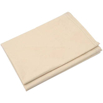 Cotton Twill Poly-Backed Dust Sheet 12' x 12'