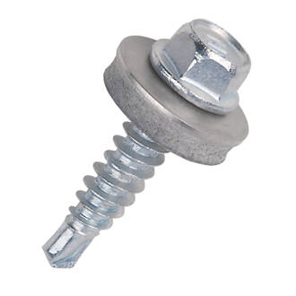 Easydrive Carbon Steel Stitching Screws with Washers 6.3 x 25mm 100 Pack