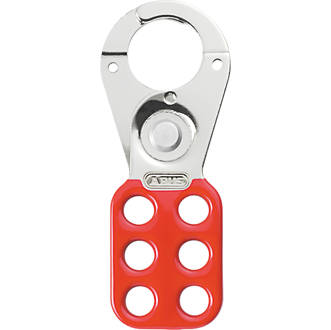 Abus  1" Red Steel Lockout Hasp