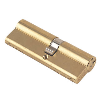 Yale 6-Pin Euro Cylinder Lock BS 40-50 (90mm) Polished Brass