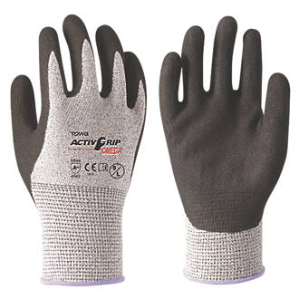 Towa ActivGrip Omega Gloves Black / Grey X Large
