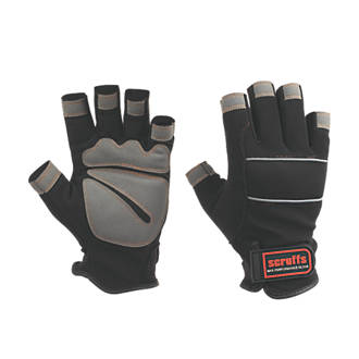 Scruffs Max Performance Max Performance Fingerless Gloves Black 