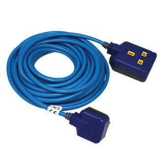 Masterplug 13A 1-Gang Unswitched  Extension Lead 10m