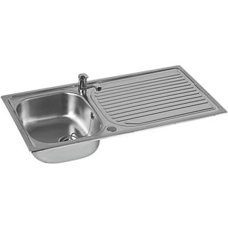 Astracast Aegean  Stainless Steel Inset Sink & Tap  1 Bowl 965 x 500mm