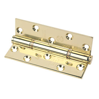 Eclipse Electro Brass Grade 14 Fire Rated Insignia Thrust Bearing Hinge 127 x 76mm 2 Pack