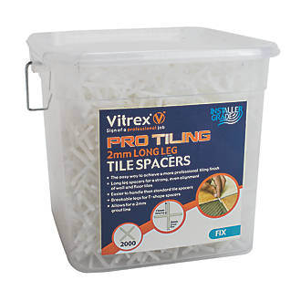 Vitrex Tile Spacer 2mm 2000 Pack
