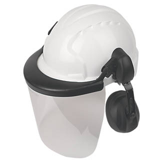 JSP EVO3 EVO3 Comfort Machinery Helmet with Ear Defenders & Visor