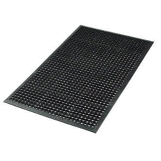 Safety Workstation Floor Mat Black 1500 x 900mm
