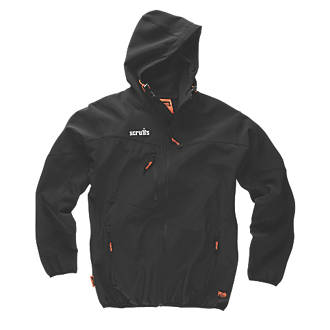 Scruffs T54852 Worker Softshell Jacket Black Small 40" Chest