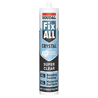 Soudal Fix All Sealant & Adhesive Crystal 290ml