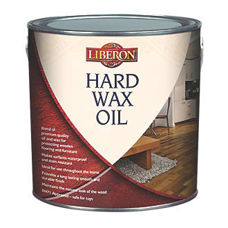 Liberon Hard Wax Oil for Wooden Furniture & Floors Matt 2.5Ltr
