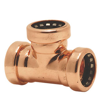 Tectite Sprint  Copper Push-Fit Equal Tee 15mm