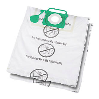 Titan Shop Vac 20, 30, 40Ltr Wet & Dry Vacuum Cleaner Filter Bags 2 Pack
