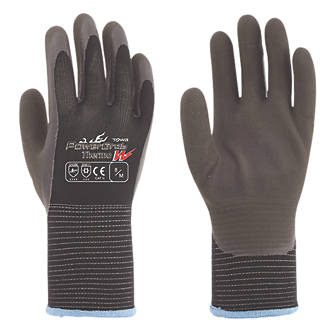 Towa PowerGrab Thermo W Thermal Grip Gloves Brown / Black Large