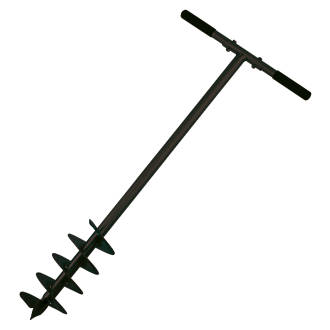 Roughneck Spiral Post-Hole Auger 6"
