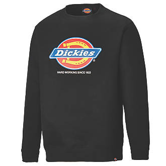 Dickies Longton Sweatshirt Black X Large 48-50" Chest