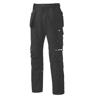 Dickies Pro Holster Work Trousers Black 32" W 31" L