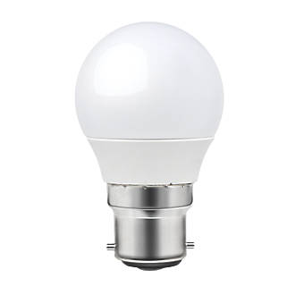 LAP  BC Mini Globe LED Light Bulb 250lm 3.3W 3 Pack