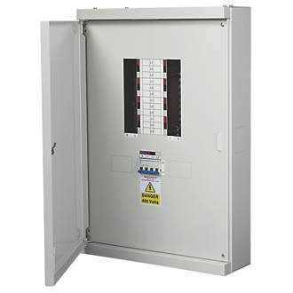 Chint Nxdb 8-Way 125A TP & N Meter Ready 3-Phase Distribution Board