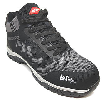 Lee Cooper LCSHOE102   Safety Trainer Boots Black / Grey Size 7