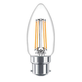 Philips  BC Candle LED Virtual Filament Light Bulb 470lm 5W