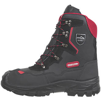 Oregon Yukon  Safety Chainsaw Boots Black Size 8