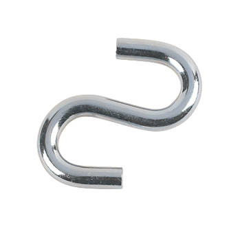 Hardware Solutions Storage Hooks Chrome-Plated 50mm 10 Pack