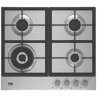 Beko HQAW 64225 SX Gas Hob Stainless Steel 46 x 580mm