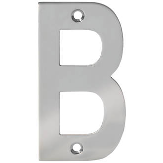 Eclipse Door Letter B Polished Stainless Steel 100mm
