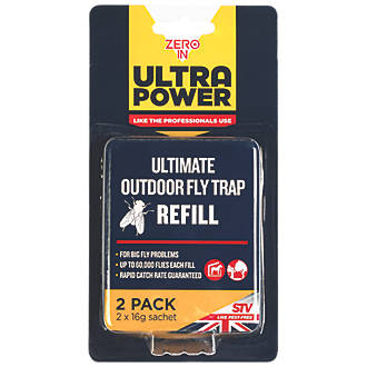 Zero In Ultra Power Flying Insect Control Refills 16g 2 Pack