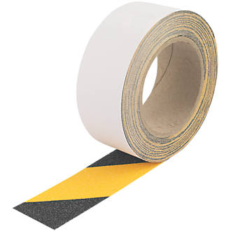 Everbuild Anti-Slip Tape Black/Yellow 10m x 50mm