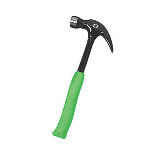 C.K  Hi-Vis Claw Hammer Green 20oz (0.57kg)