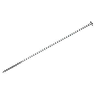 Spax Wirox  Flange Wirox-Coated Timber Screws Silver 6 x 300mm 50 Pack