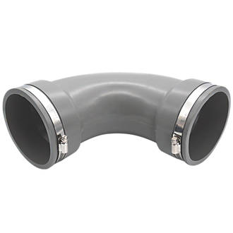 FloPlast Double Socket Bend 90° 105-110mm