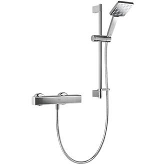 Mira Honesty EV Rear-Fed Exposed Chrome Thermostatic Mixer Shower