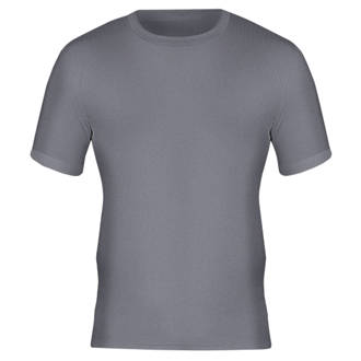 Workforce WFU2400 Short Sleeve Thermal T-Shirt Baselayer Grey Medium 33-35" Chest