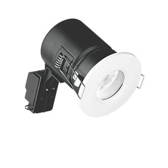 Aurora  Fixed  Fire Rated LED Downlight White 520lm 5W 240V