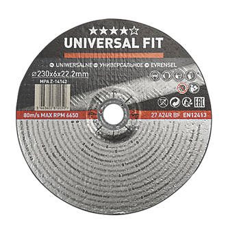 Grinding Disc 9" (230mm) x 6 x 22.2mm