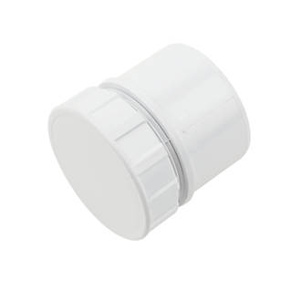 FloPlast Solvent Weld Access Plug White 50mm