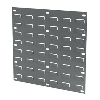 Wall Mounted Louvred Panel 2 Pack