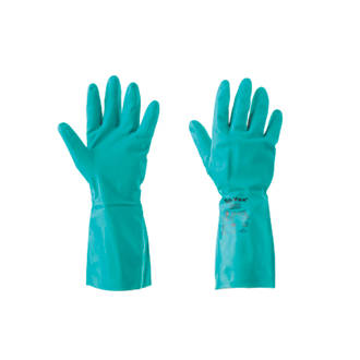 Ansell Solvex 37-675 Chemical-Resistant Gloves Blue X Large