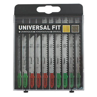Universal T Wood & Metal Jigsaw Set 10 Pieces
