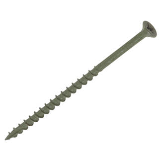 Timbadeck Double-Countersunk Carbon Steel Decking Screws 4.5 x 85mm 100 Pack