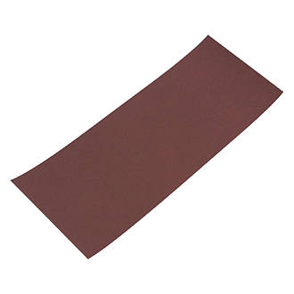 Flexovit ⅓ Sanding Sheets Unpunched 230 x 93mm 120 Grit 10 Pack