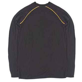 Site  Base Layer Top Black X Large 40" Chest