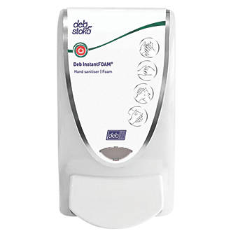 Deb Stoko White Sanitise Foam Dispenser 1Ltr