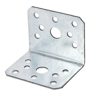 Sabrefix Heavy Duty Angle Brackets Stainless 60 x 50mm 10 Pack