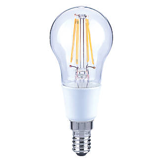 LAP  SES Mini Globe LED Virtual Filament Light Bulb 470lm 5W