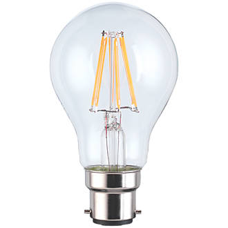 TCP FA60B2CGW2527 LED Virtual Filament GLS BC Smart Light Bulb Warm White 8W 806Lm